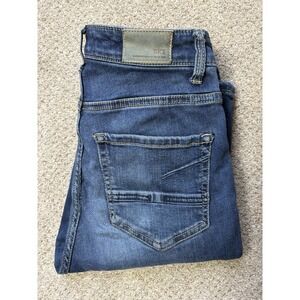 BKE Jeans Parker Universal Fit High Rise Ankle Skinny Size 28 x 33.5 Dark Blue